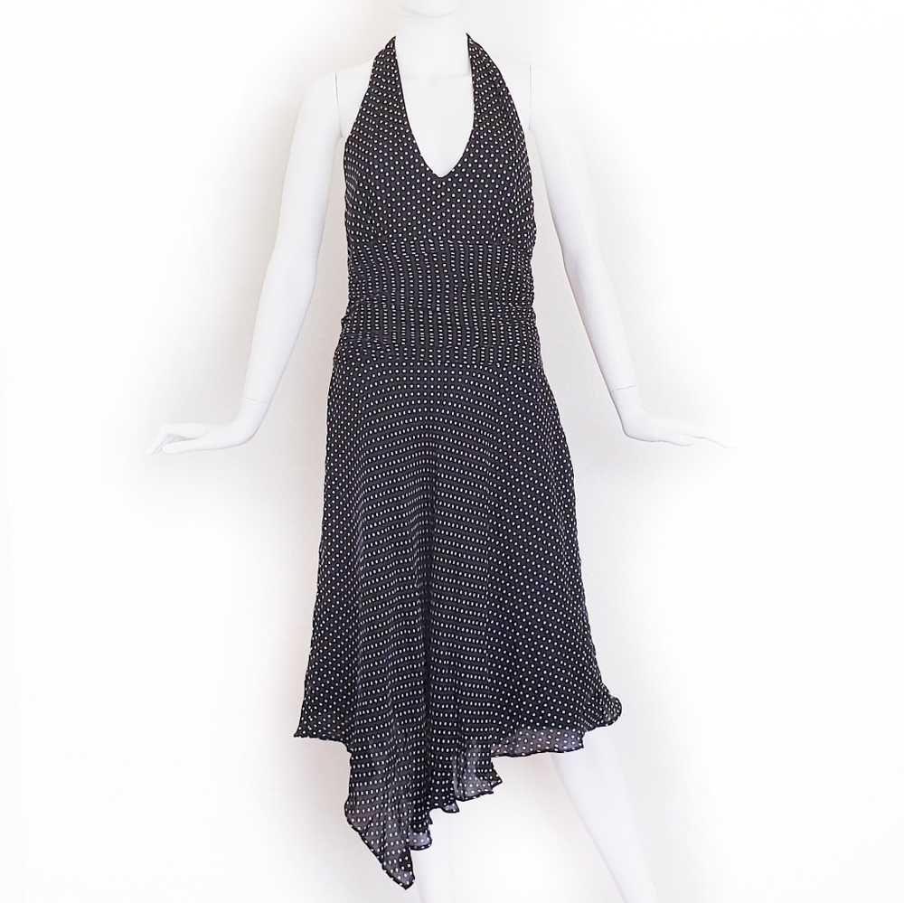 WOMEN'S SILK HALTER DRESS | 10